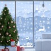 Unique Bargains Christmas Decorations for Windows and Home Christmas Window Clings Party Supplies White 1 Set - 2 of 4