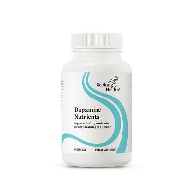 Seeking Health Dopamine Nutrients, Energy Support, Antioxidant Support, Vegetarian(60 Capsules)