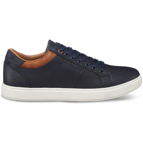 Members Only Men's Packer 2.0 Low Top Court Sneakers - Navy - 7 : Target