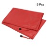 Unique Bargains Office Travel Waterproof Zipper File Bag Document Storage Folders Bills Pencil Pouch - 2 of 4