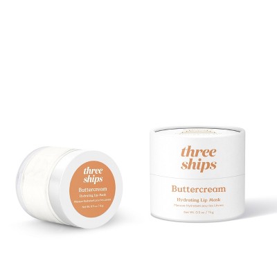 Three Ships Buttercream Hydrating Lip Mask - 0.5oz