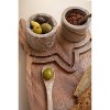 Wood Owl Serving Board with Marble Bowls – 17"Tall Handcrafted by Kalalou - 3 of 3
