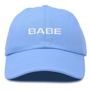 Dalix Babe Embroidered Cotton Baseball Cap Adjustable Dad Hat Womens - 1 of 4