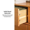 Walker Edison Modern Solid Wood 6-Drawer Dresser with Metal Handles - 3 of 4