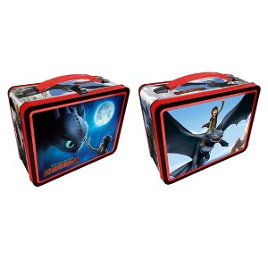 NMR Distribution How To Train Your Dragon Fun Box Embossed Collectible Storage Tin - 1 of 4