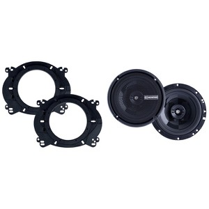 Memphis Audio PRX60 Power Reference Series 6.5" Oversize 2-Way Coaxial Speakers With Swivel Tweeters - Pair with OEMBKT60 Vehicle Specific 6 1/2" S... - 1 of 4