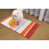 Zarkea™ 20" x 32" Colorful Sunrise Geometric Pet-Friendly Rug, Soft Washable Anti-Slip Mat - 2 of 4