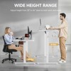 GTRACING Electric Standing Desk, 28"-46" Height Sit Stand up Desk with Memory Preset Controller, Height Adjustable Ergonomic Home Office Computer Desk - 2 of 4