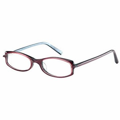 Jones New York J203 Designer Plastic Eye Glasses Frame in Violet Pearl/Demo Lens 116mm Frame/48mm Lens Width