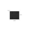 POVISON 1Piece Modern Modular Black Cabinet ,Plywood Frame TV Stand, Living Room Cabinets,Black Media Console ,Fully-Assembled - 4 of 4