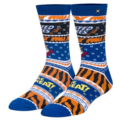 Odd Sox, Frosted Flakes, Funny Novelty Socks, Large