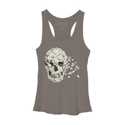 Women's Design By Humans A Beautiful Death By igo2cairo Racerback Tank Top