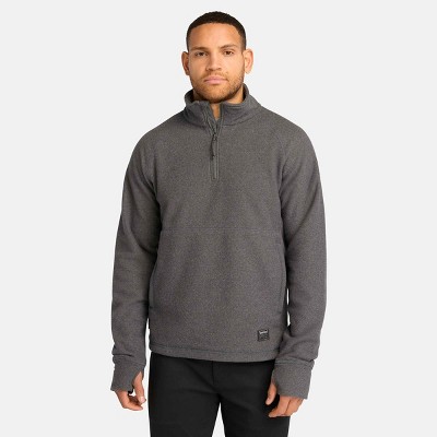 Timberland Men's Irvine 1/4-Zip Waffle Fleece Jacket