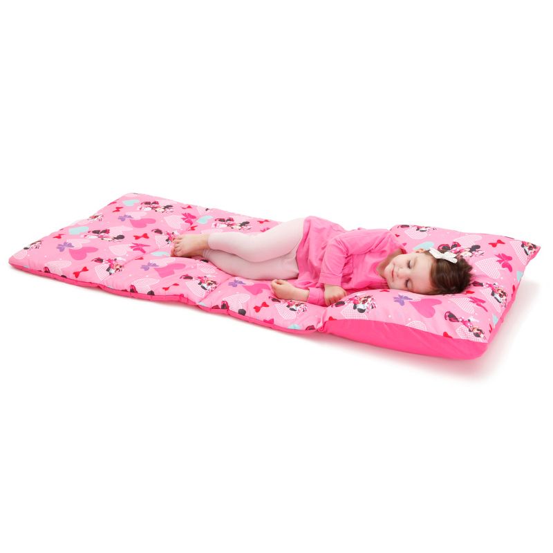 Disney Minnie Mouse Easy-Fold Toddler Nap Mat in Pink, 1 of 7