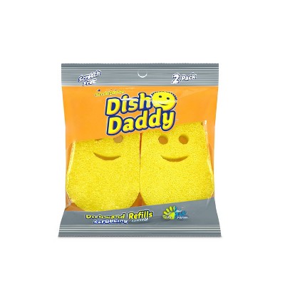 Dish Wand Refills Sponge Heads Sponge Individually Wrapped, 18 Pack Duty  Dishwashing Sponge with Handle Refill Replacement Head, Scouring Pad Wipes