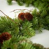 72"L Sullivans Artificial Soft Touch Pine Christmas Garland, Green, Indoor Christmas Decor - 2 of 4
