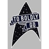 Women's Star Trek To Boldly Go Starfleet T-Shirt - 2 of 4