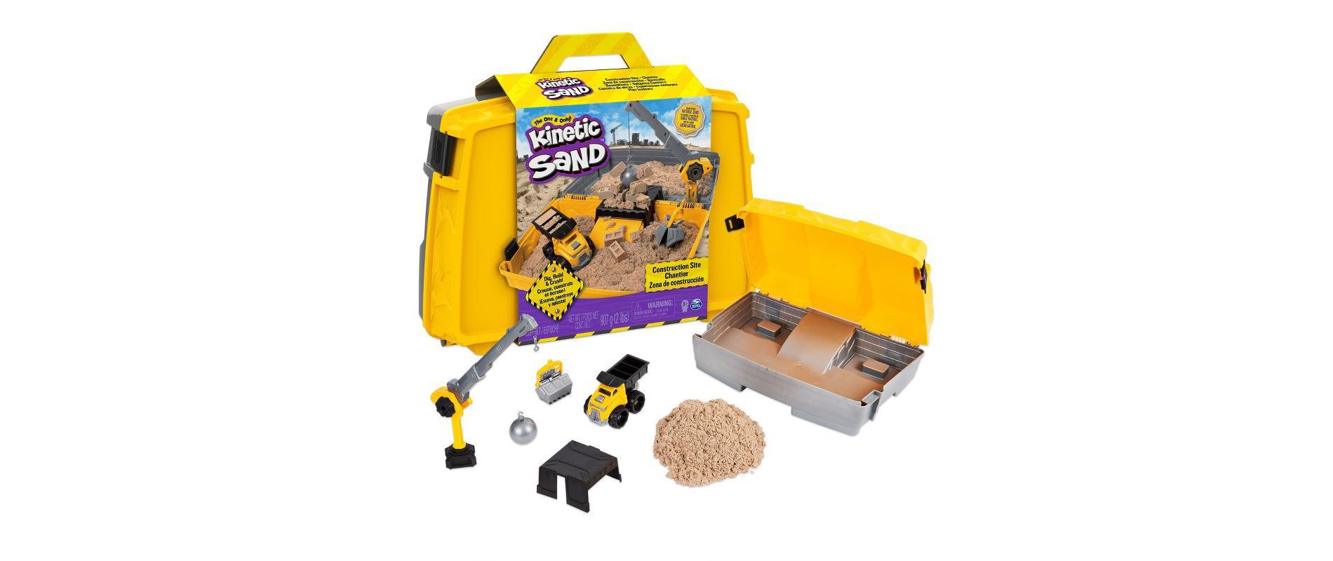 Kinetic Sand Construction Site Kit