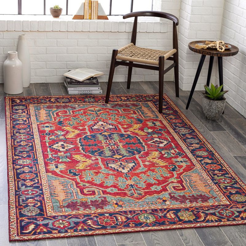 Mark & Day Lith Woven Indoor Area Rugs Bright Red
, 3 of 6