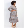Avenue Women's Plus Size Averie Shirtdress With Belt - 4 of 4