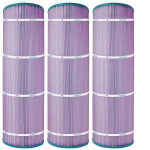 Hurricane 3 Pack HF8417-01P Platinum Purple Pool Filter Cartridge for PA175, Unicel C-8417, Filbur FC-1294, Hayward Star-Clear Plus C1750, C1900 - 1 of 4
