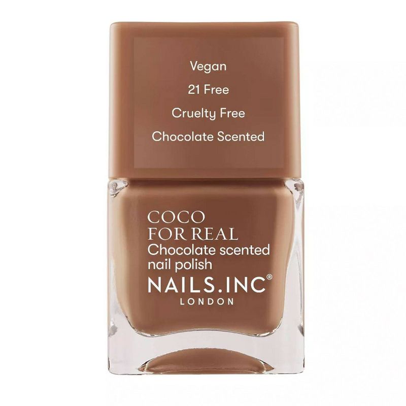 Nails.INC Coco For Real Chocolate Scented Nail Polish - 0.46 fl oz, 1 of 13