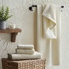 Isla Jade 2pc Diamond Textured Bath Sheets Set Oatmeal - 2 of 4