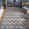 Well Woven Atlantis Indoor OutdoorFlat Weave Pile Zig-Zag Geometric Area Rug - 3 of 4