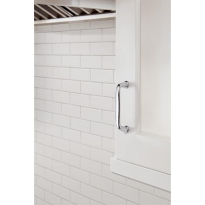 Polished Chrome 3-3/4" Cabinet Drawer Pull Bar