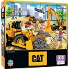 MasterPieces 100 Piece Kids Jigsaw Puzzle - CAT Building Time - 14"x19" - 2 of 4