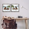 Stupell Industries Woodland Animals on Canoes, 18" x 18" - 2 of 4