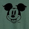 Women's - Disney - Mickey & Friends Lightweight French Terry Wide Neck Long Sleeve Shirt - 2 of 4