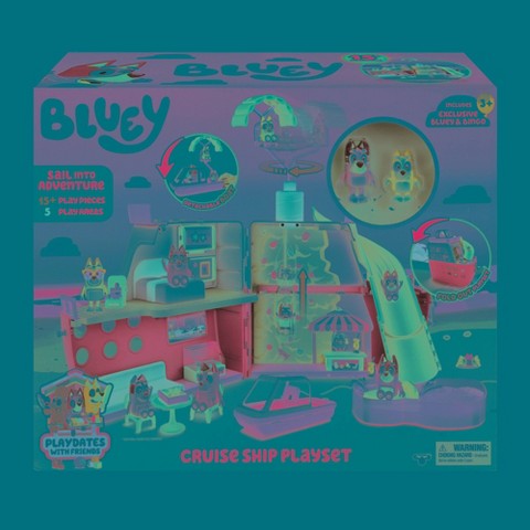 Детские куклы Bluey Cruise Ship Playset