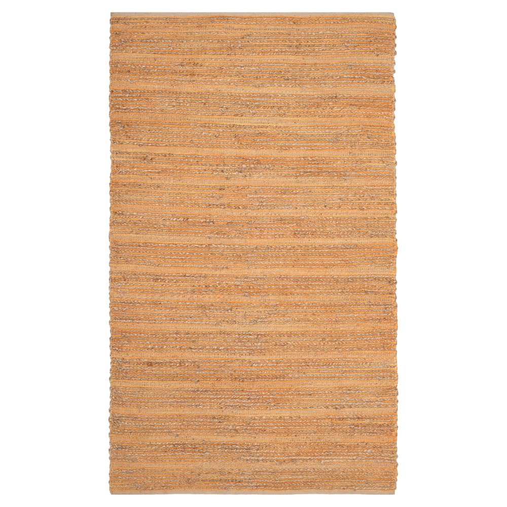Bridgehampton Natural Fiber Area Rug - Orange (5'x8') - Safavieh