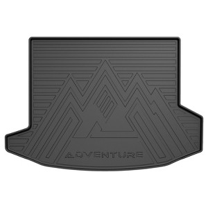 TruAIR Trunk Mat,All Weather Cargo Liner Trunk Liners, Non-Slip Odorless TPE Car Rear Truck Mat for 2024 Equinox Plus 5 Seat Accessories, Black - 1 of 4