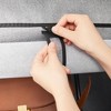 Portable Closet, Clothes Storage Organizer with 6 Shelves, 1 Clothes Hanging Rail, Non-Woven Fabric Closet 34.6 x 17.7 x 66.1 Inches - 4 of 4