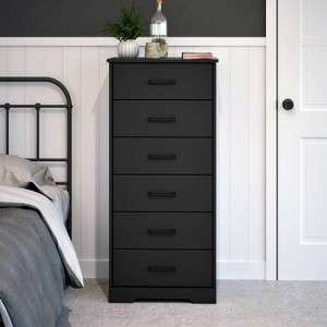 Prepac 23.75" Wide Rustic Ridge 6 Drawer Dresser - 1 of 4