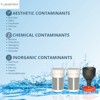 Nispira Water Filter Replacement for Alexapure Seychelle Water Pitcher Dispenser Removes Chlorine, Lead, Odor, Color Reduce Water Hardness, 2 Sets - 4 of 4