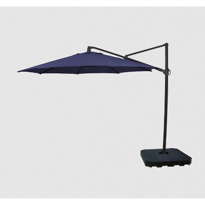 black patio umbrella