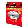 Scotch 65ct 9" x 11" Thermal Laminating Pouches Clear - image 2 of 3