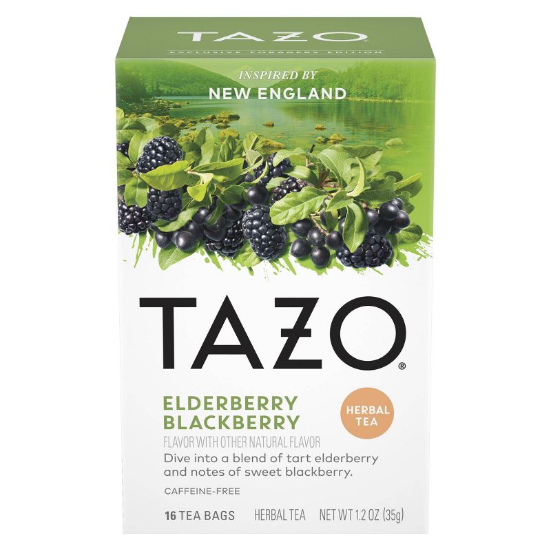 Tazo Foragers Elderberry Blackberry Tea - 16ct, 3 of 8
