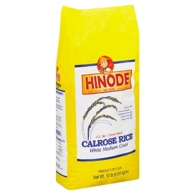 Hinode Medium Grain Calrose White Rice - 10lbs