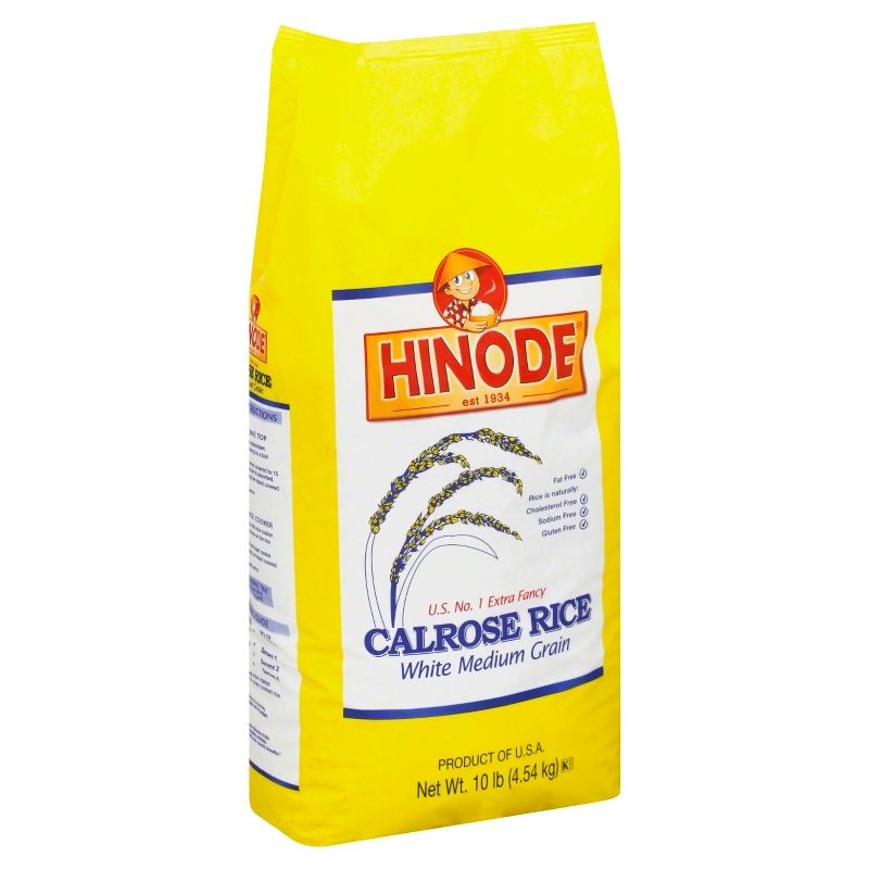 Hinode Medium Grain Calrose White Rice, 1 of 5