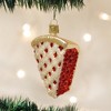 Old World Christmas Glass Blown Ornament for Christmas Tree, Piece of Cherry Pie - 2 of 4