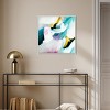 Art Remedy Still Violas II Blue Abstract Wall Art Framed - 2 of 4