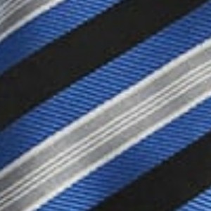 peacock blue, black and silver