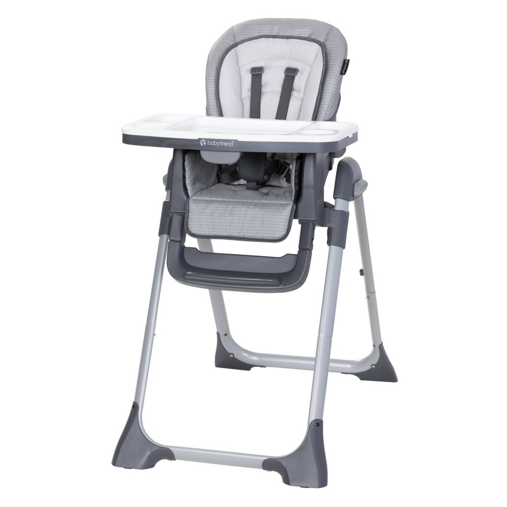Photos - Highchair Baby Trend Sit Right High Chair - Gray 