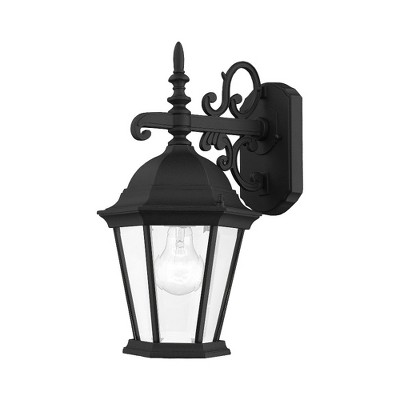 Livex Lighting Hamilton 1 - Light Wall Light in  Textured Black