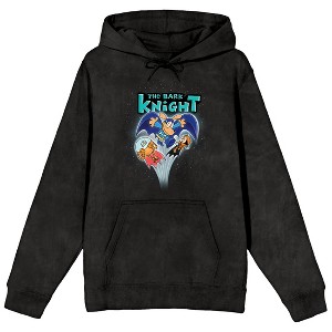 Dog Man The Bark Knight Youth Boy Black Graphic Hoodie - 1 of 2