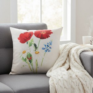 Western Spirit 2 18" Outdoor Pillow – Western Design by Manual Woodworkers and Weavers - 1 of 3